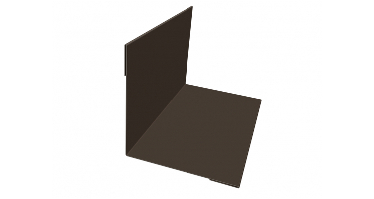Угол внутренний 50х50 GreenCoat Pural с пленкой RR 32 темно-коричневый