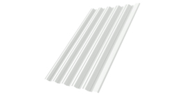 Профнастил НС35 R 0.45 PE RAL 9003 сигнальный белый