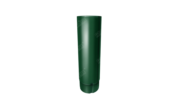 Труба круглая,90 мм 3 м  RAL 6005 зеленый мох