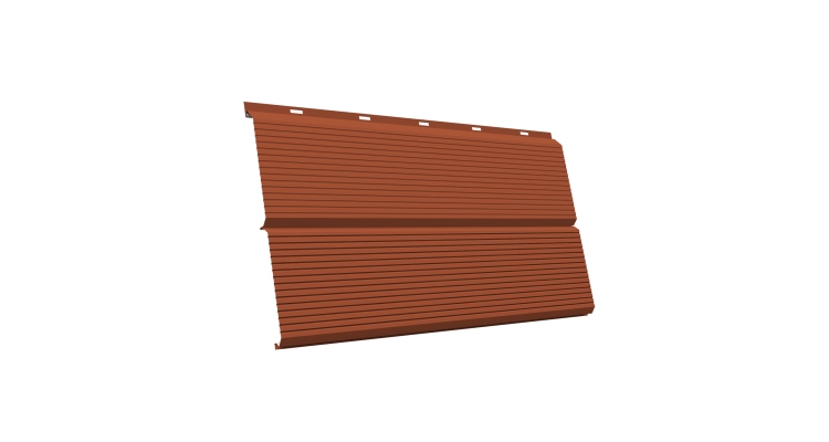 ЭкоБрус 0,345 Gofr GL 0.45 Drap RAL 8004 терракота