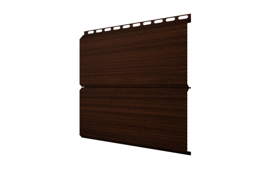 ЭкоБрус 0,345 Gofr 0.45 Print Elite Choco Wood TwinColor