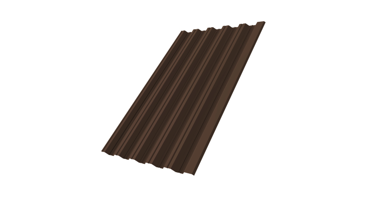 Профнастил НС35R 0,45 Drap TR RAL 8017 шоколад