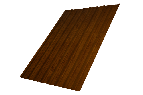 Профнастил С10A 0,4 Print Premium Golden Wood Intense FTC
