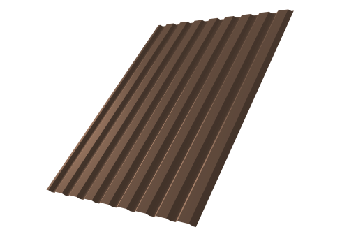 Профнастил С20A 0.45 Drap TX RAL 8017 шоколад