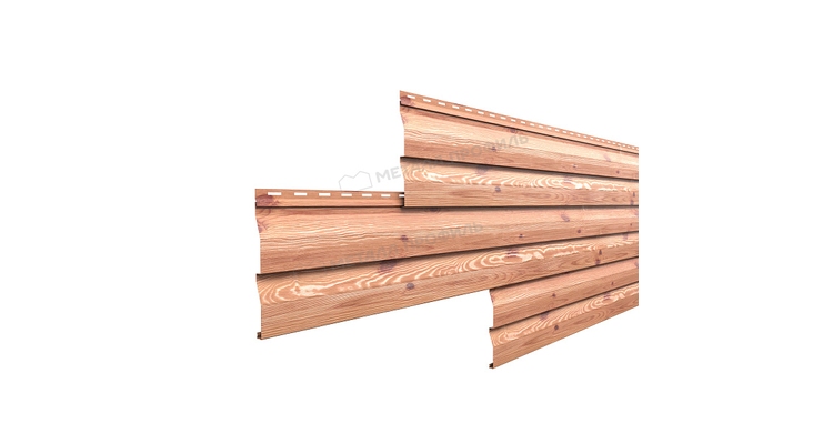 Сайдинг Металл Профиль СК-14х226 (ECOSTEEL_T-12-Золотой Орех-0.45)