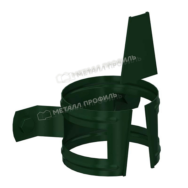 Держатель трубы (на дерево) Металл Профиль Foramina PUR D100 RAL 6005