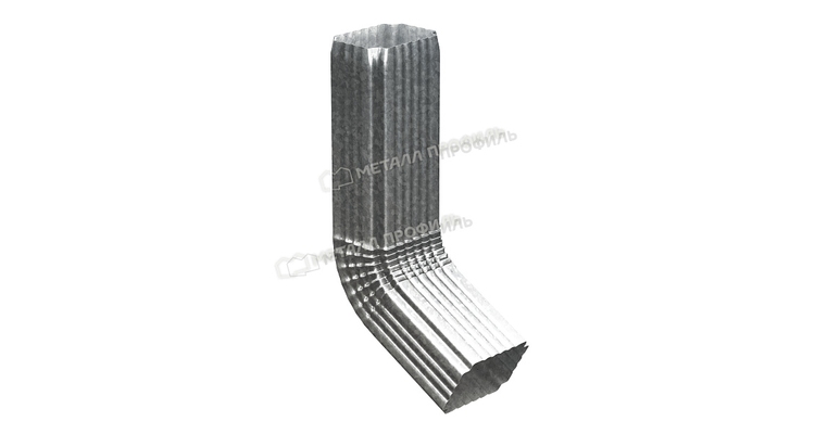 Колено трубы Металл Профиль БЮДЖЕТ 76х102 Цинк