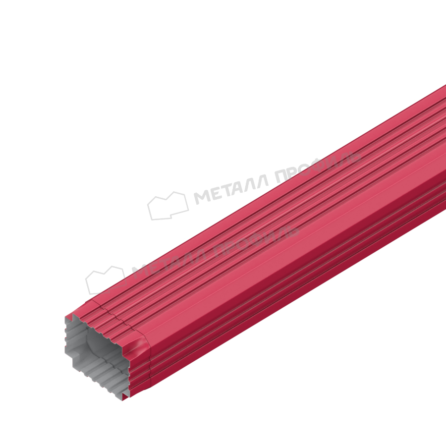 Труба водосточная Металл Профиль БЮДЖЕТ 76х102х2000 RAL 3005