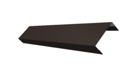 Ламель лицевая 50 забора жалюзи Texas 0.5 Drap с пленкой RR 32 темно-коричневый