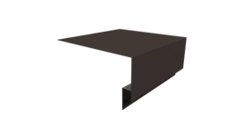 Планка околооконная сложная Экобрус Grand Line 250х75х25 0,45 Drap RR 32 темно-коричневый (2м)