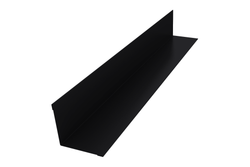 Угол внутренний 30х30 0,45 Drap RAL 9005 черный (3м)