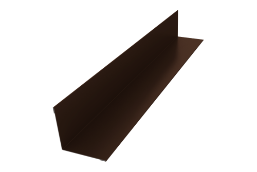 Угол внутренний 30х30 0,45 Drap TX RAL 8017 шоколад (3м)