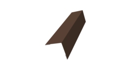 Угол внешний 50х50 0,45 Drap ST RAL 8017 шоколад (3м)