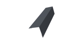 Угол внешний 50х50 0,45 Drap TR RAL 7024 мокрый асфальт (2м)