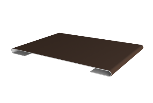 Планка стыковочная 0,5 Satin Matt RAL 8017 шоколад (3м)