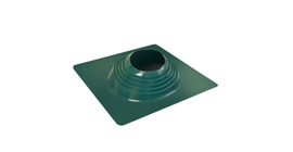 Проходной элемент MF CN угловой №5 (200-275мм) +240 силиконовый (металлический окрашенный фланец) зеленый