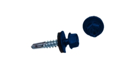 Саморез по металлу Daxmer 5,5х25 RAL 5002 (250) сверло №3