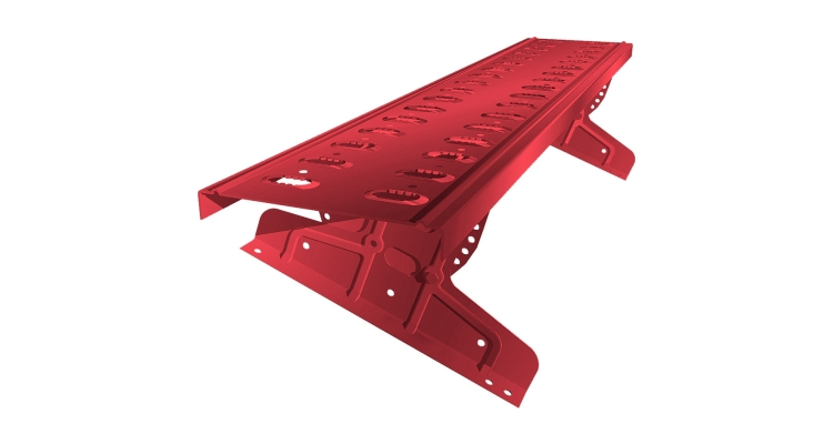 Мостик переходной 2,5 RAL 3003