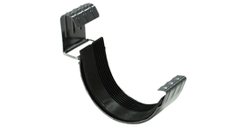 Соединитель желоба GL PE 150 мм RAL 7024 мокрый асфальт