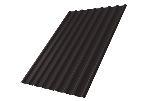 Профнастил С20R 0.45 Drap RAL 9005 черный